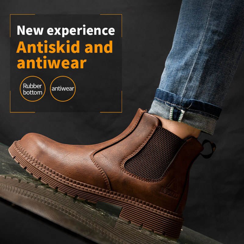 Steel Toe Shoes Manufacturer - Industrial Safety Boots for Men