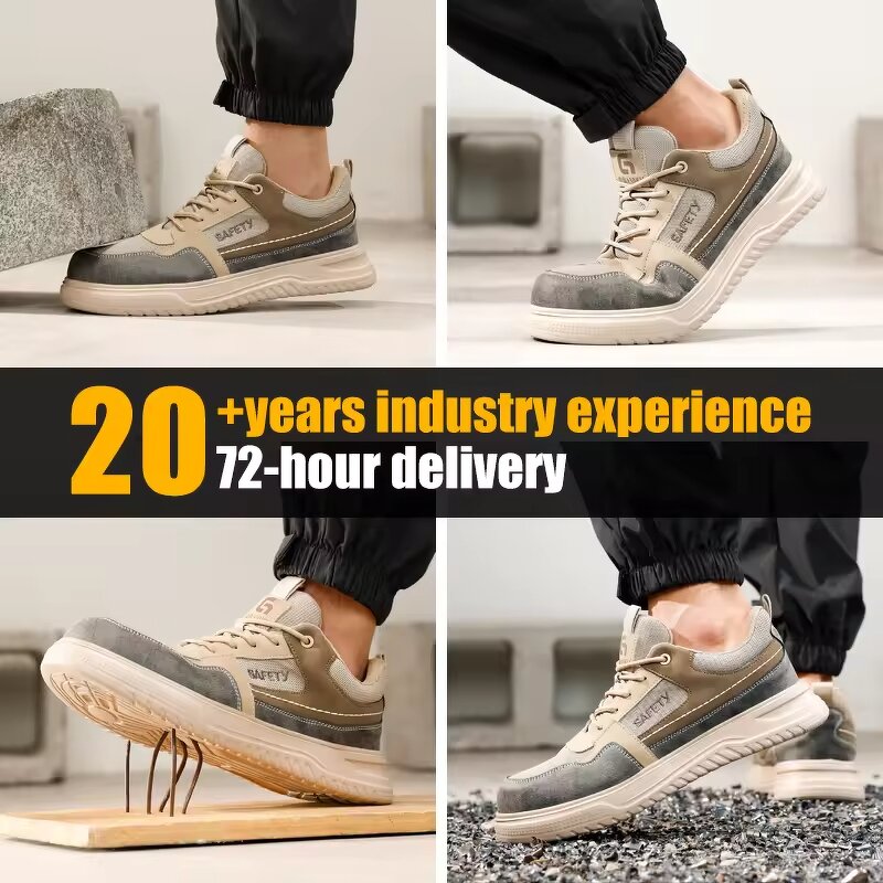 Safety Shoes Factory - OEM Low Cut Casual Safety Footwear