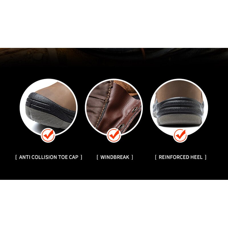 Safety Shoes Factory - OEM Non-slip Steel Toe Safety Boots