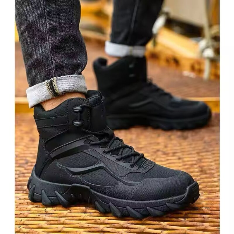 Safety Boots Manufacturer - Custom Canvas Steel Toe Work Shoes