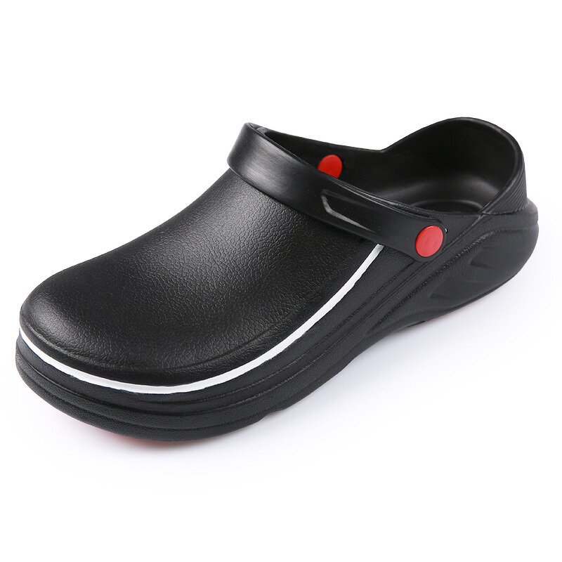 Safety Shoes Factory - OEM Steel Toe Chef Clogs for Hotels