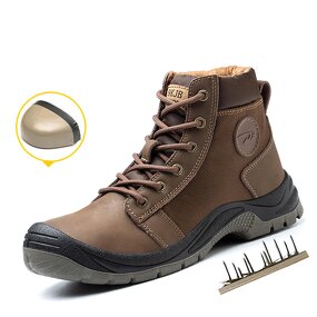 Safety Shoes Factory - OEM Non-slip Steel Toe Safety Boots