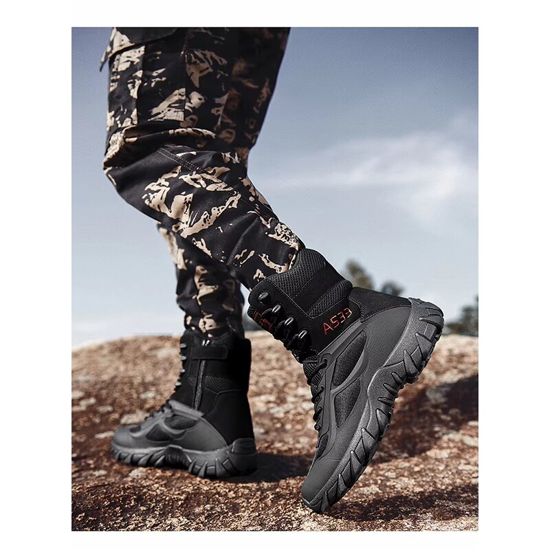 Tactical Boots Manufacturer - Custom Breathable Hiking Footwear