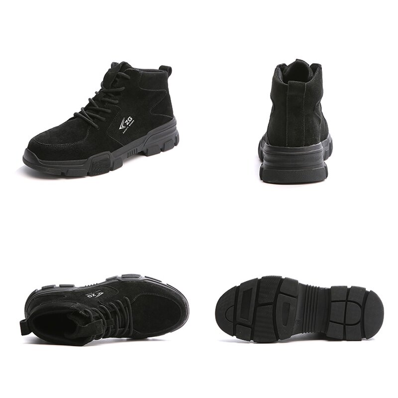 Safety Boots Manufacturer - Custom Cow Suede Leather Work Shoes