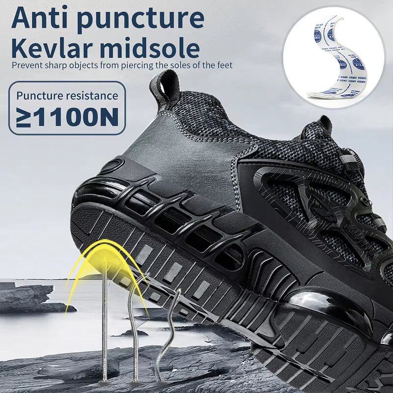 Steel Toe Shoes Manufacturer - OEM Safety Sneakers for Men