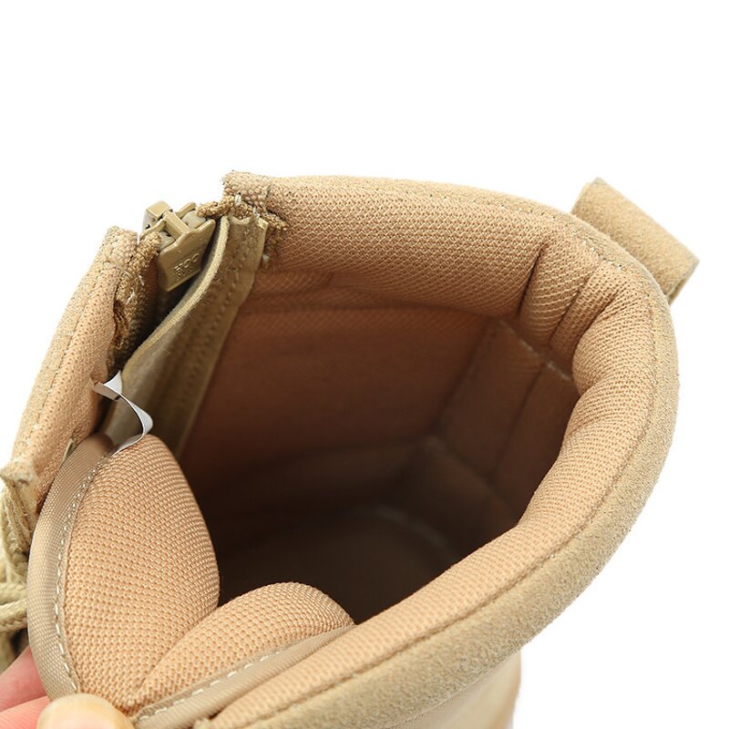 Desert Boots Factory - OEM Leather Side Zip Hiking Boots