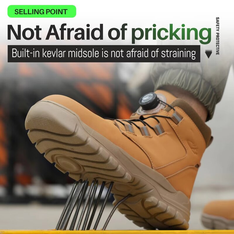 Safety Shoes Factory - Custom Waterproof Work Boots for Men