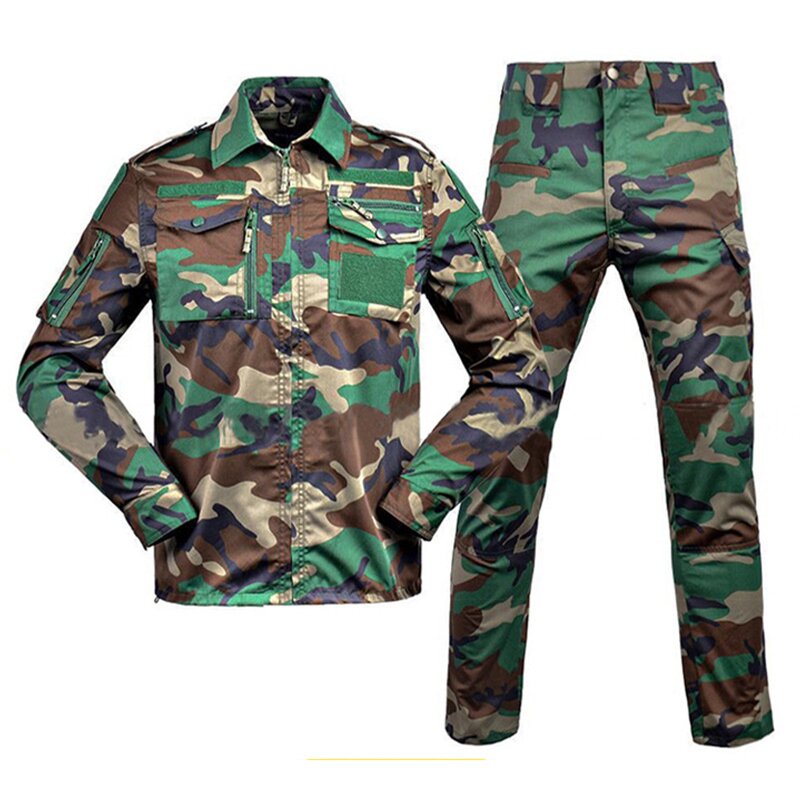 Tactical Uniform Manufacturer - 728 Camo Security Guard Uniform OEM/ODM