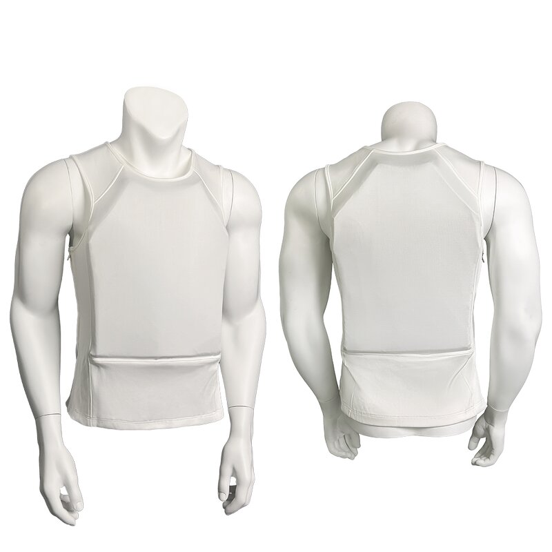 Tactical Vest Manufacturer - Concealed Vest-Style Protective T-Shirt OEM/ODM