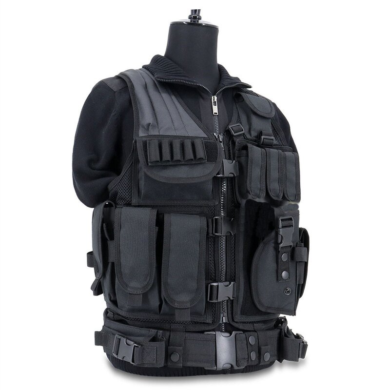 Mesh Vest Manufacturer - Breathable Multi-Pocket Training Vest OEM/ODM