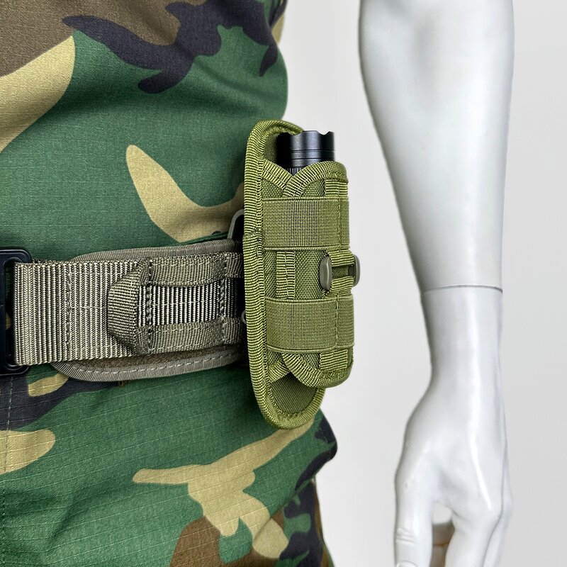 Flashlight Holster Manufacturer - 360 Swivel MOLLE Pouch Bulk OEM/ODM
