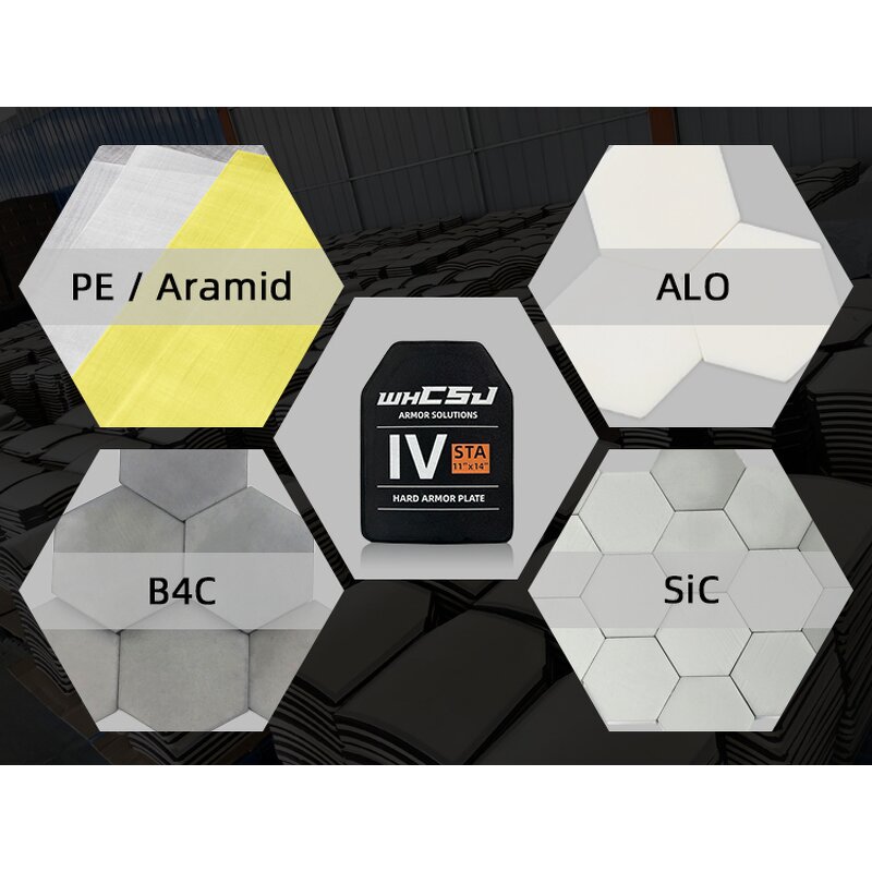 Armor Plate Manufacturer - 10x12 Ceramic Insert Plate Bulk OEM/ODM