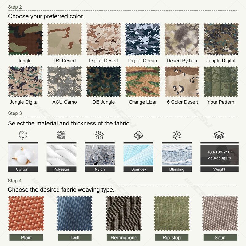 Tactical Uniform Manufacturer - Custom Camouflage Training Outfit Set OEM/ODM