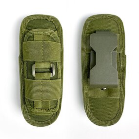 Flashlight Holster Manufacturer - 360 Swivel MOLLE Pouch Bulk OEM/ODM