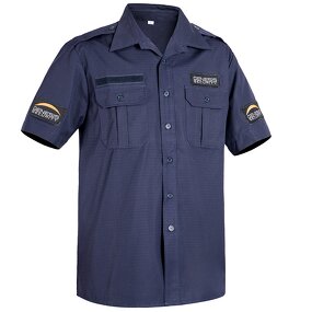 Security Uniform Shirt Manufacturer - Custom Short Sleeve Guard Shirt OEM/ODM