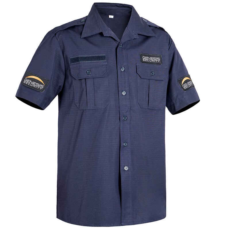 Security Uniform Shirt Manufacturer - Custom Short Sleeve Guard Shirt OEM/ODM