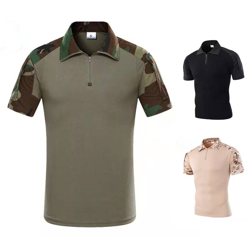 Tactical T-Shirt Manufacturer - Quick Dry Mesh Training Shirt OEM/ODM