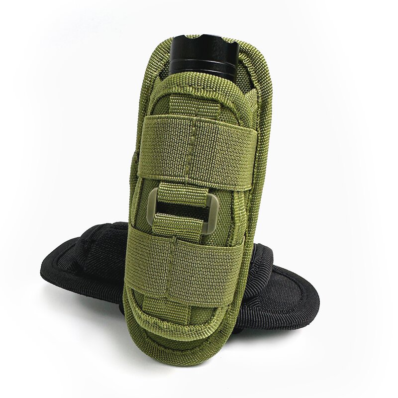 Flashlight Holster Manufacturer - 360 Swivel MOLLE Pouch Bulk OEM/ODM