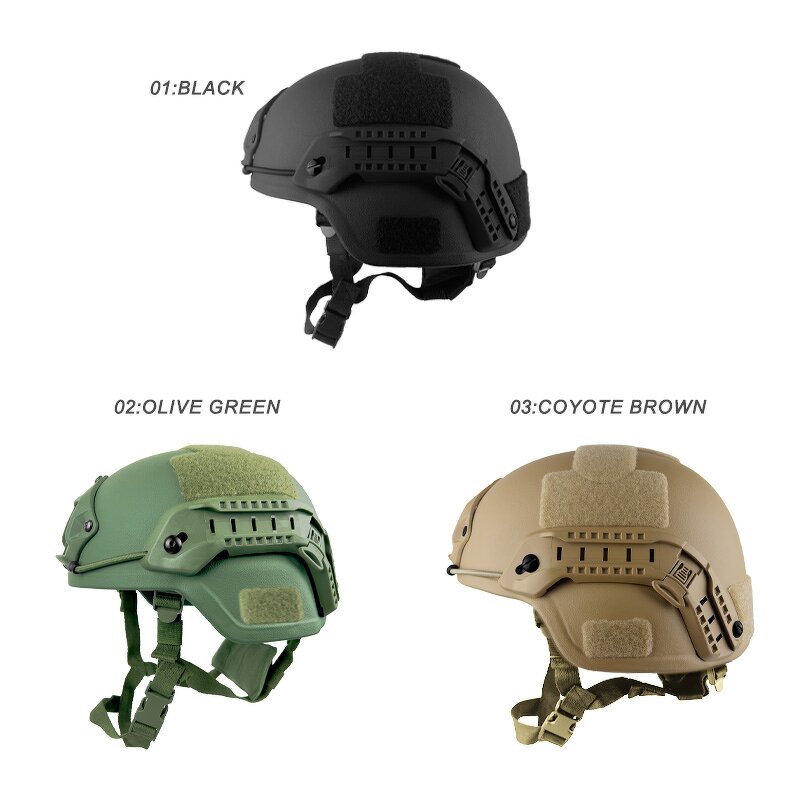 Tactical Helmet Manufacturer - NIJ IIIA MICH 2000 Helmet Bulk Wholesale