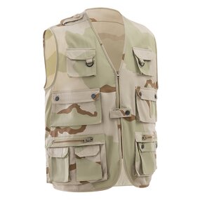 Tactical Vest Manufacturer - 7 Pocket Desert Camo Vest OEM/ODM