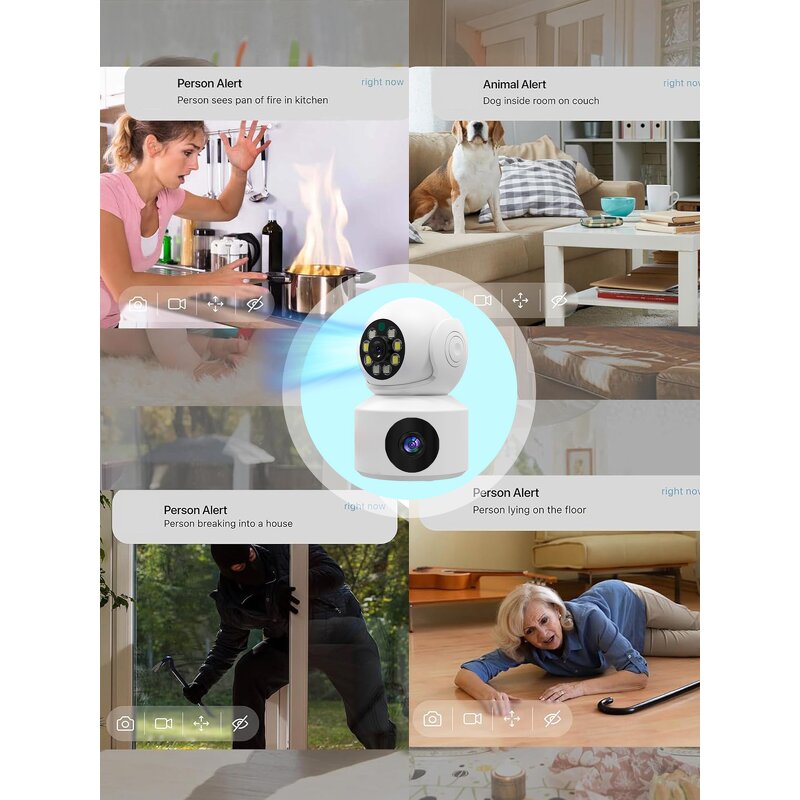 Pet Camera Manufacturer - Dual HD Color Night Vision Camera OEM/ODM