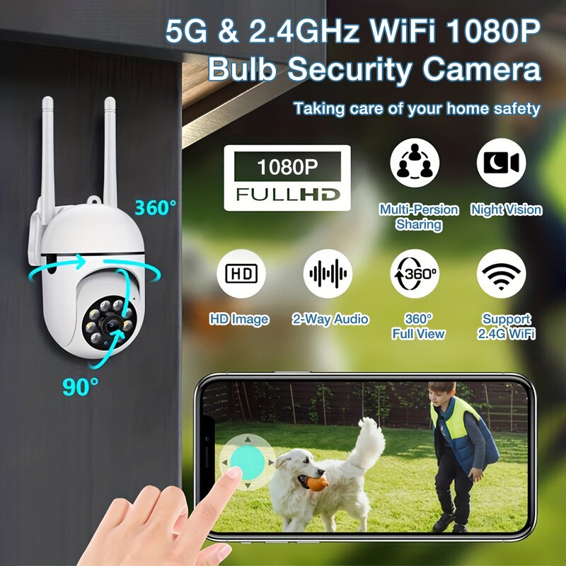 PTZ Camera Manufacturer - 2MP Wireless WiFi IP Camera OEM/ODM