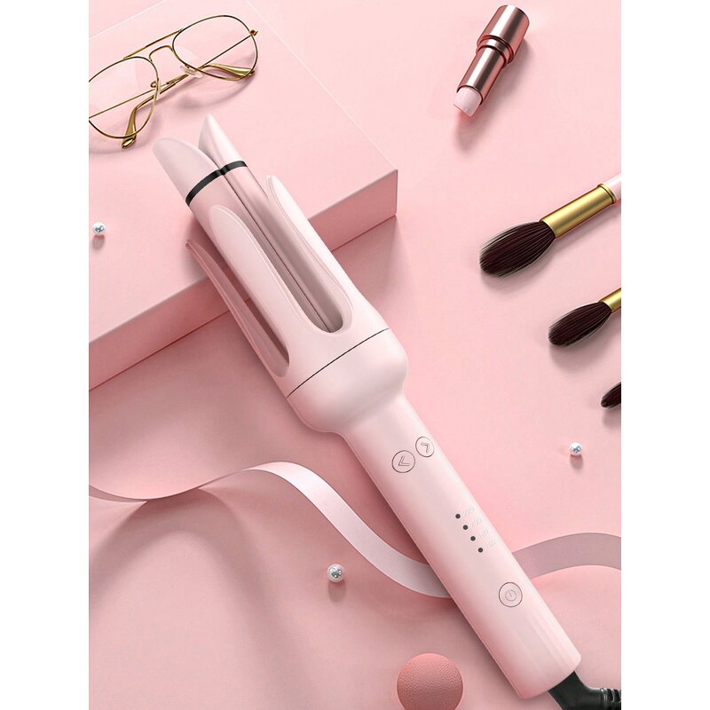 Hair Curler Manufacturer - LCD Digital Rotary PTC Curling Iron OEM/ODM