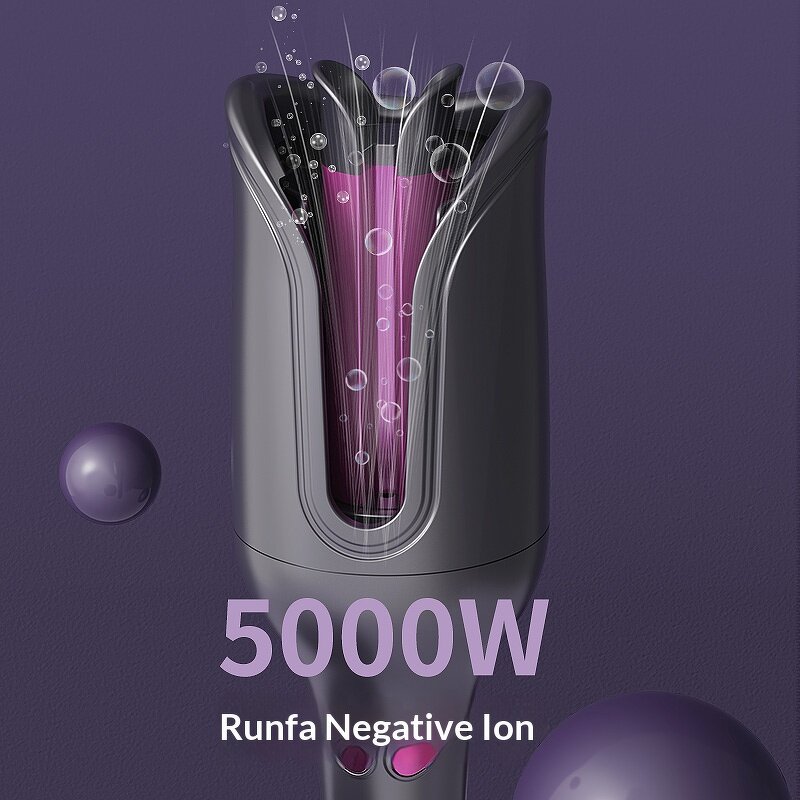 Hair Curler Manufacturer - Automatic Rotating Long Barrel Curler OEM/ODM