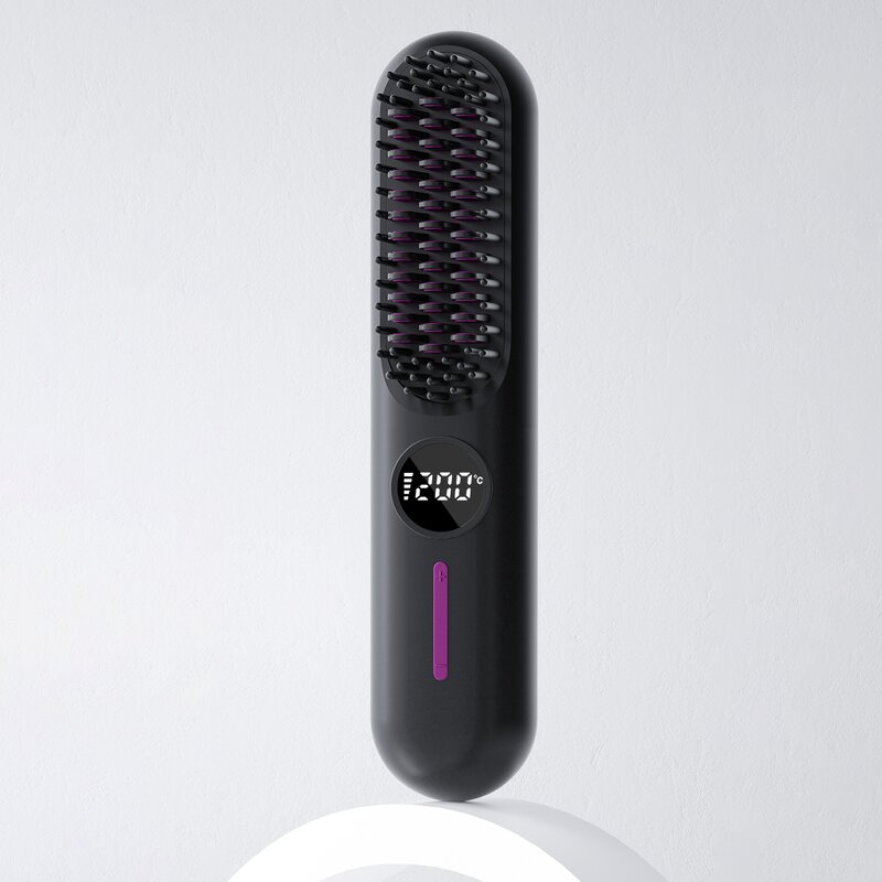 Hair Straightener Manufacturer - Rechargeable Waterproof Mini Brush Comb OEM/ODM