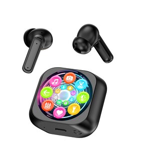 Wireless Earbuds Manufacturer - ANC Touch LCD Screen TWS Earbuds OEM/ODM