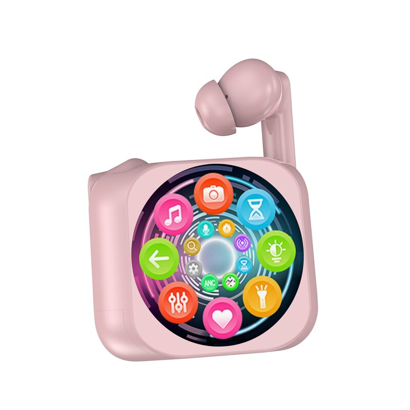 Wireless Earbuds Manufacturer - ANC Touch LCD Screen TWS Earbuds OEM/ODM