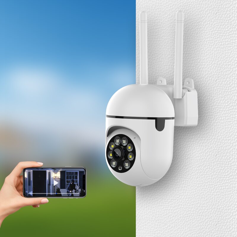 PTZ Camera Manufacturer - Wireless WiFi PTZ Home Monitoring Camera OEM/ODM