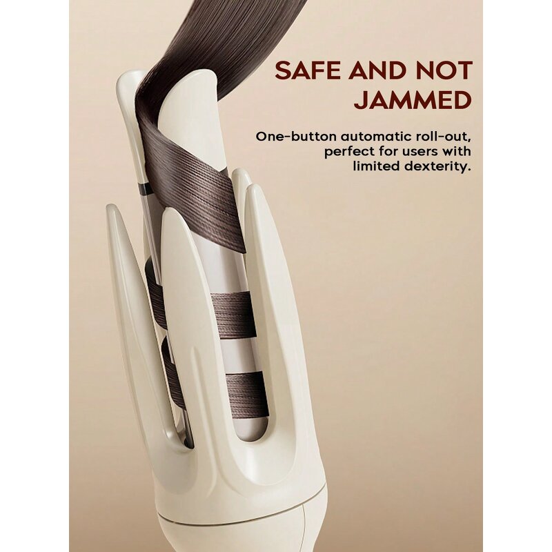 Curling Iron Manufacturer - Ceramic Long Barrel Rotating Styling Tool OEM/ODM