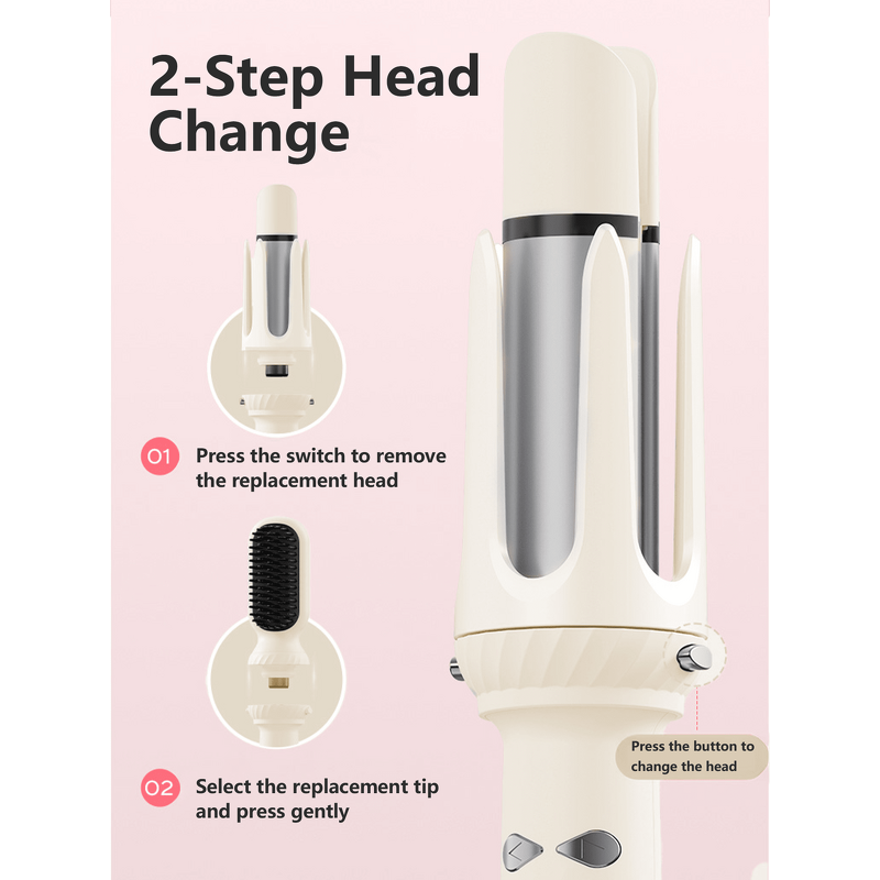 Hair Styler Manufacturer - 5-in-1 Ceramic Straightener Curler OEM/ODM