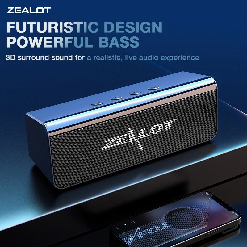 Bluetooth Speaker Manufacturer - Waterproof LED Portable Bluetooth Speaker OEM/ODM