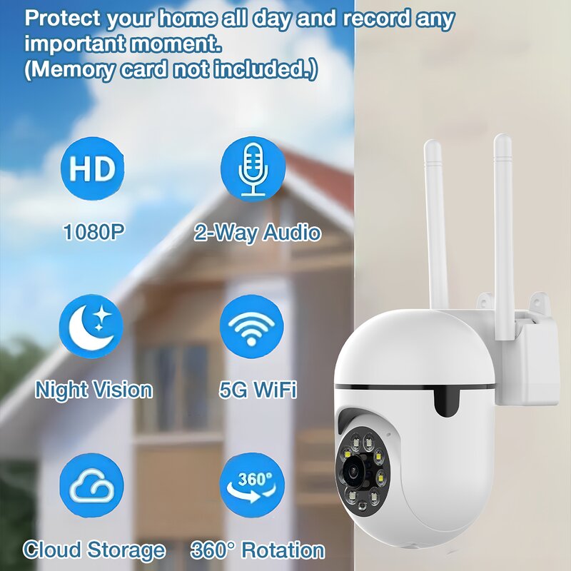 PTZ Camera Manufacturer - 2MP Wireless WiFi IP Camera OEM/ODM