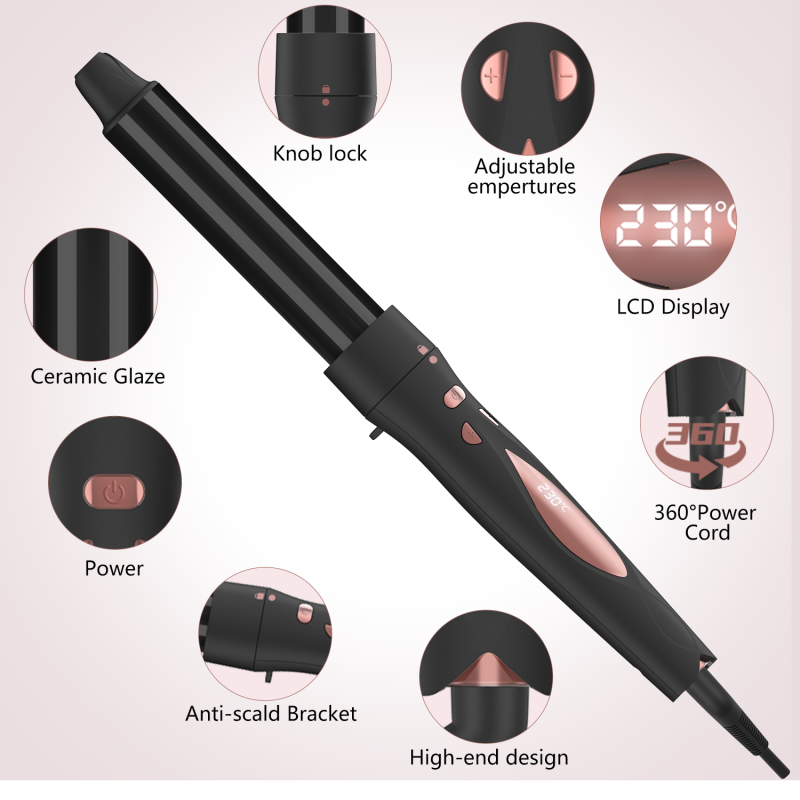 Electric Straightener Factory - Portable Quick Heating LED Display