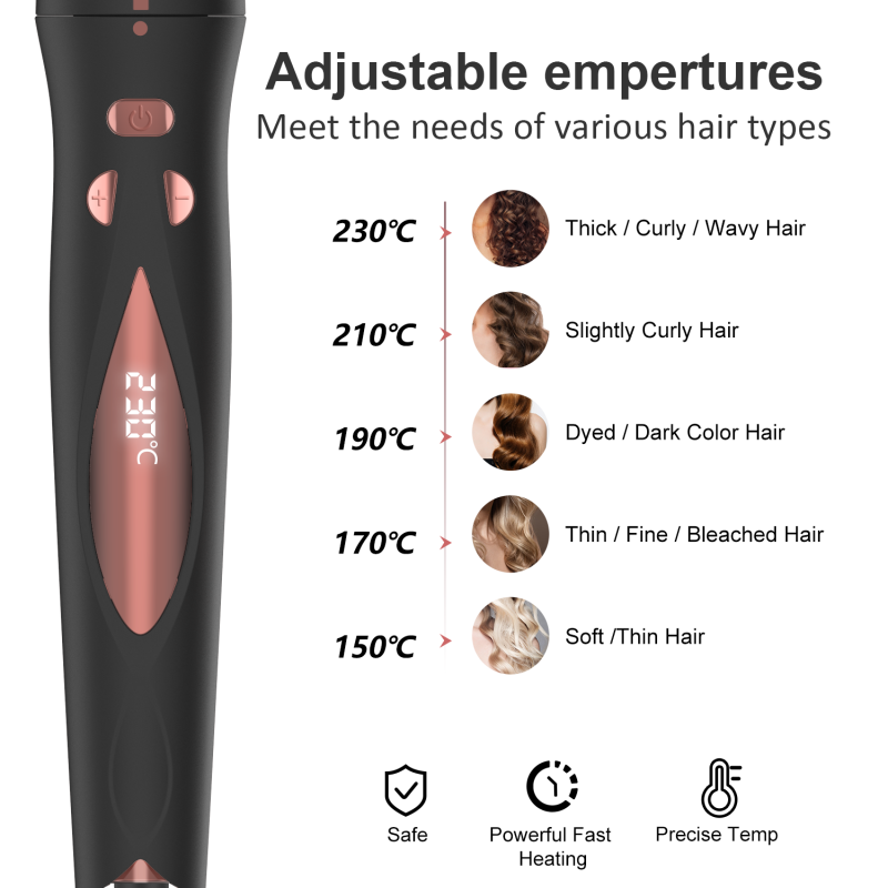 Electric Straightener Factory - Portable Quick Heating LED Display