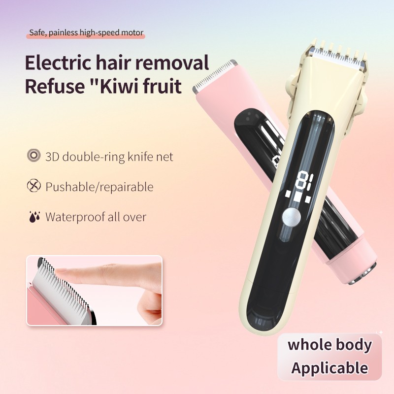 Electric Trimmer Manufacturer - Rechargeable IPX7 Bikini Clipper