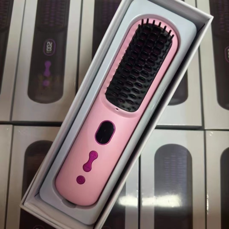 Wireless Straightener Factory - Dual-Purpose Titanium LED Display