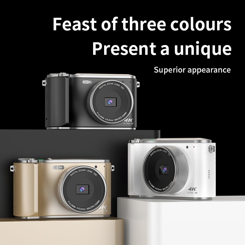 Children Camera Factory - OEM/ODM Selfie Camera Flip Screen SD Rechargeable