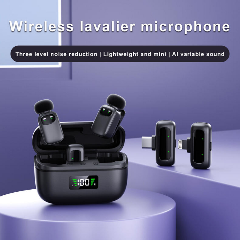Wireless Microphone Factory - OEM/ODM Professional UHF Lapel Mic Light-Weight