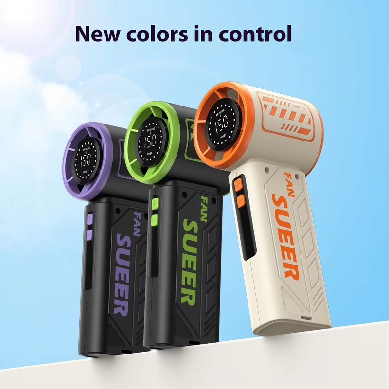 Camping Fan Factory - OEM/ODM Electric Ventilation Blue Camping Fan Transparent