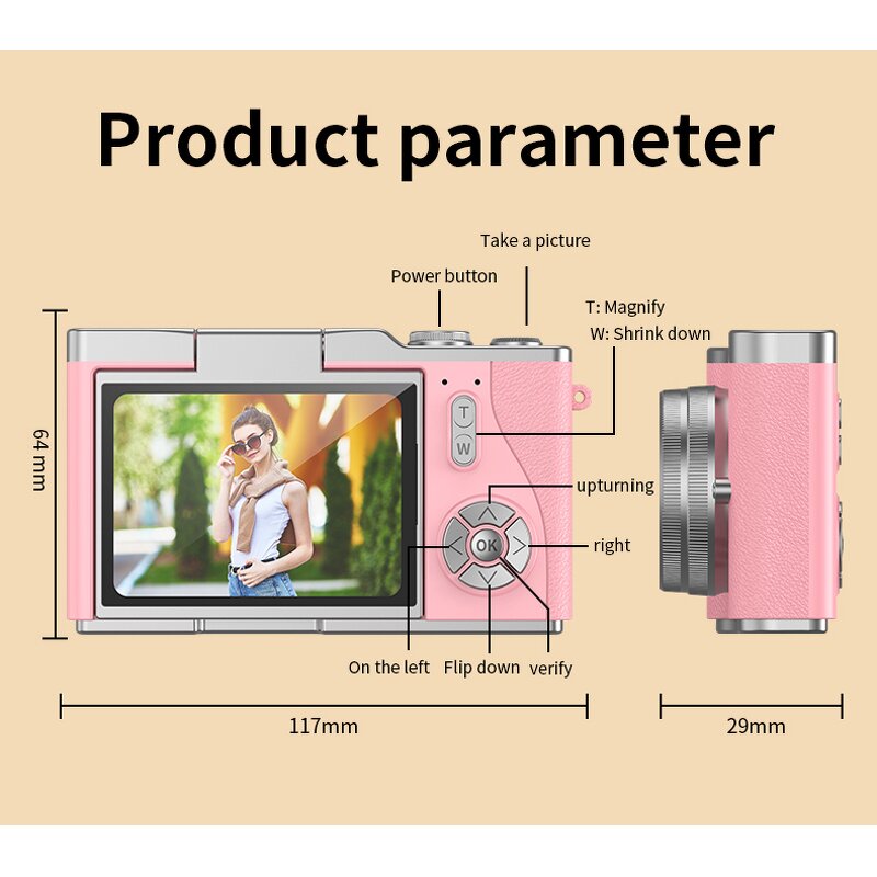 Kids Camera Factory - OEM/ODM Birthday Gift Sports Video Retro Film Camera