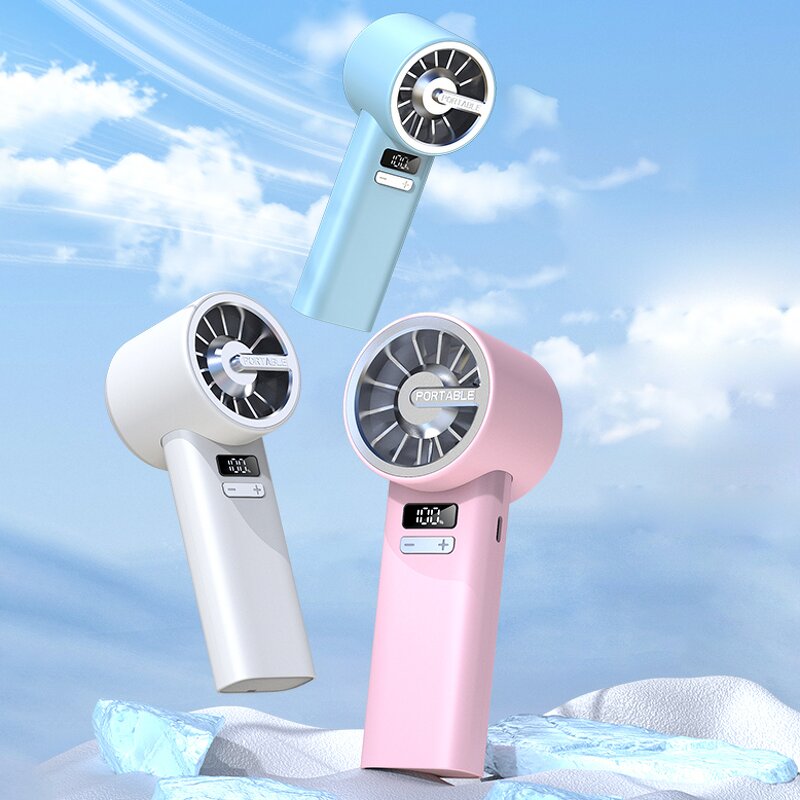 Camping Fan Factory - OEM/ODM Electric Ventilation Blue Camping Fan Light