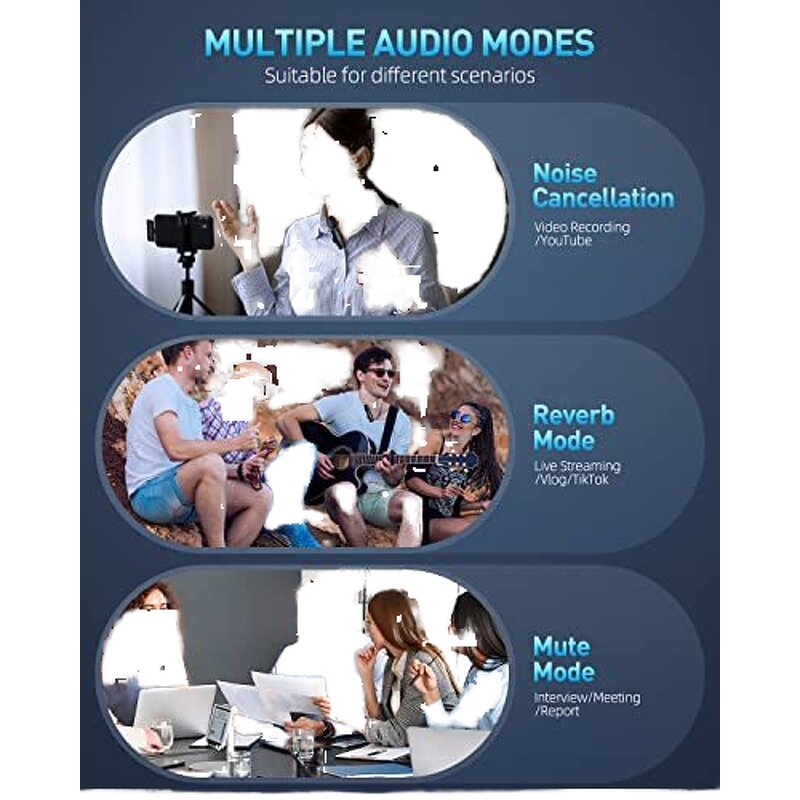 Wireless Microphone Factory - OEM/ODM USB Lavalier Mic Noise Cancelling Lightweight