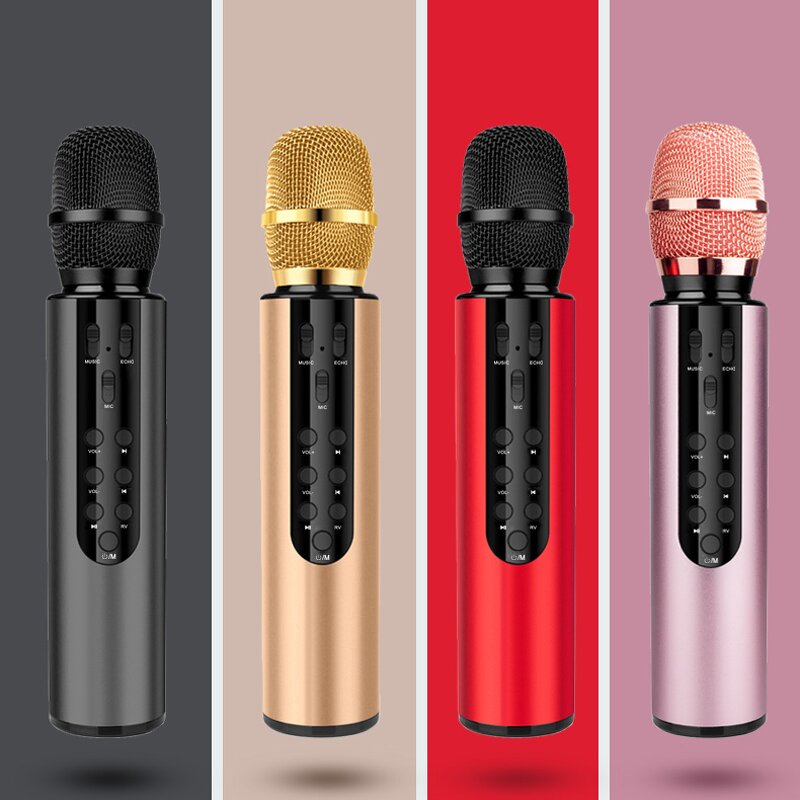 Wireless Microphone Factory - OEM/ODM Mini Condenser Mic with Ring Light Noise Cancelling