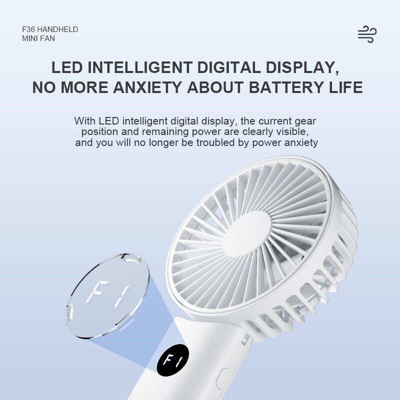 Portable Fan Factory - OEM/ODM Beach Travel Car Cooling Fan USB-Powered