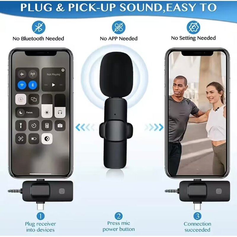 Wireless Microphone System Factory - OEM/ODM with Handheld Lavalier Headset 3 Channel