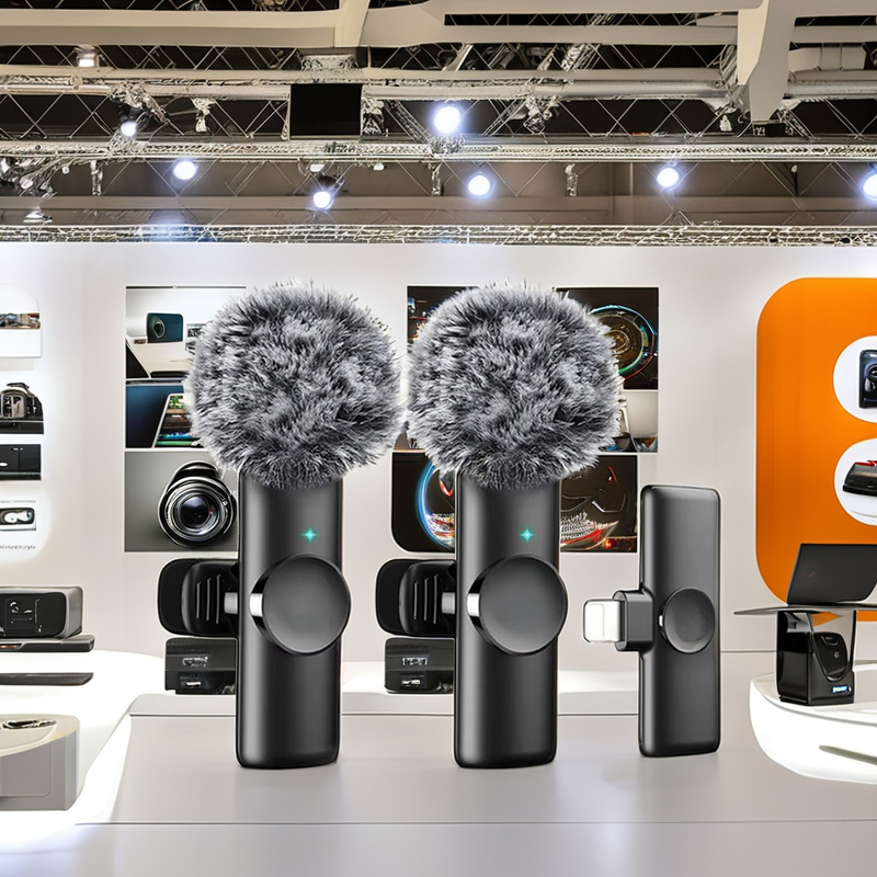 Wireless Microphone Factory - OEM/ODM PC Plug-and-Play Lavalier Mic Noise Reduction